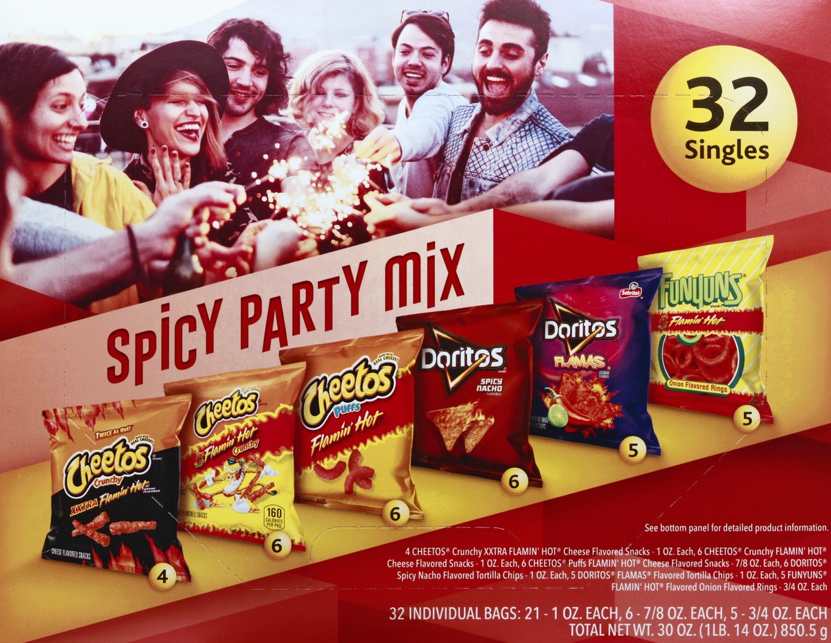 slide 2 of 4, Frito-Lay Snacks Variety Spicy Party Mix - 28 Count, 28 ct