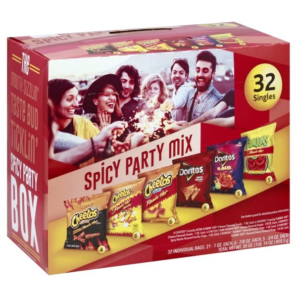 slide 1 of 1, Frito-Lay Spicy Party Mix, 30 oz