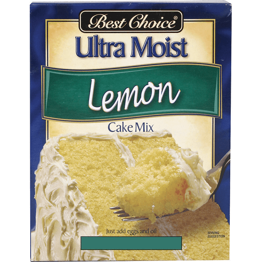 slide 1 of 1, Best Choice Lemon Cake Mix, 18.3 oz