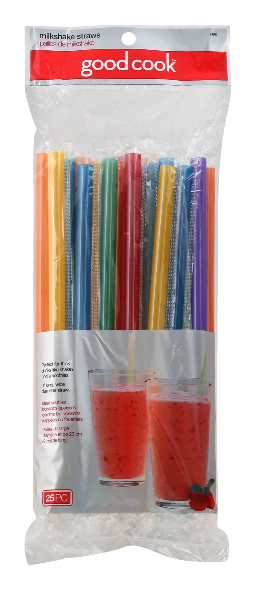 slide 1 of 1, Good Cook Goodcook Milkshake Straws, 1 ct