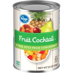Kroger Fruit Cocktail In Fruit Juice