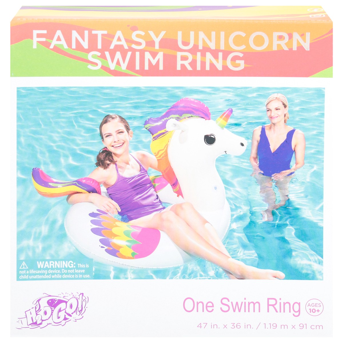 slide 1 of 9, BESTWAY TOYS Bestway Unicorn Unicorn Swim Ring, 1 ct