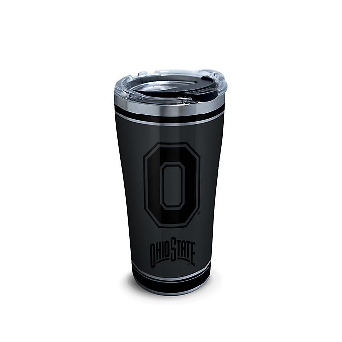 slide 1 of 1, NCAA Tervis Ohio State University Blackout Stainless Steel Tumbler with Lid, 20 oz