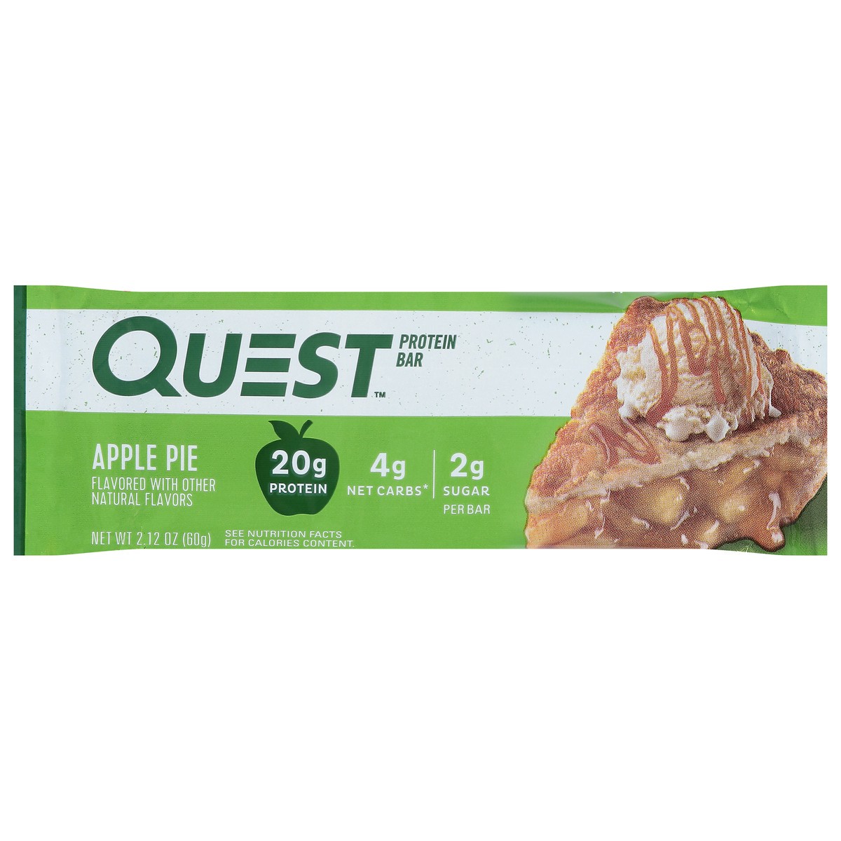 slide 1 of 5, Quest Apple Pie Protein Bar 2.12 oz, 2.12 oz