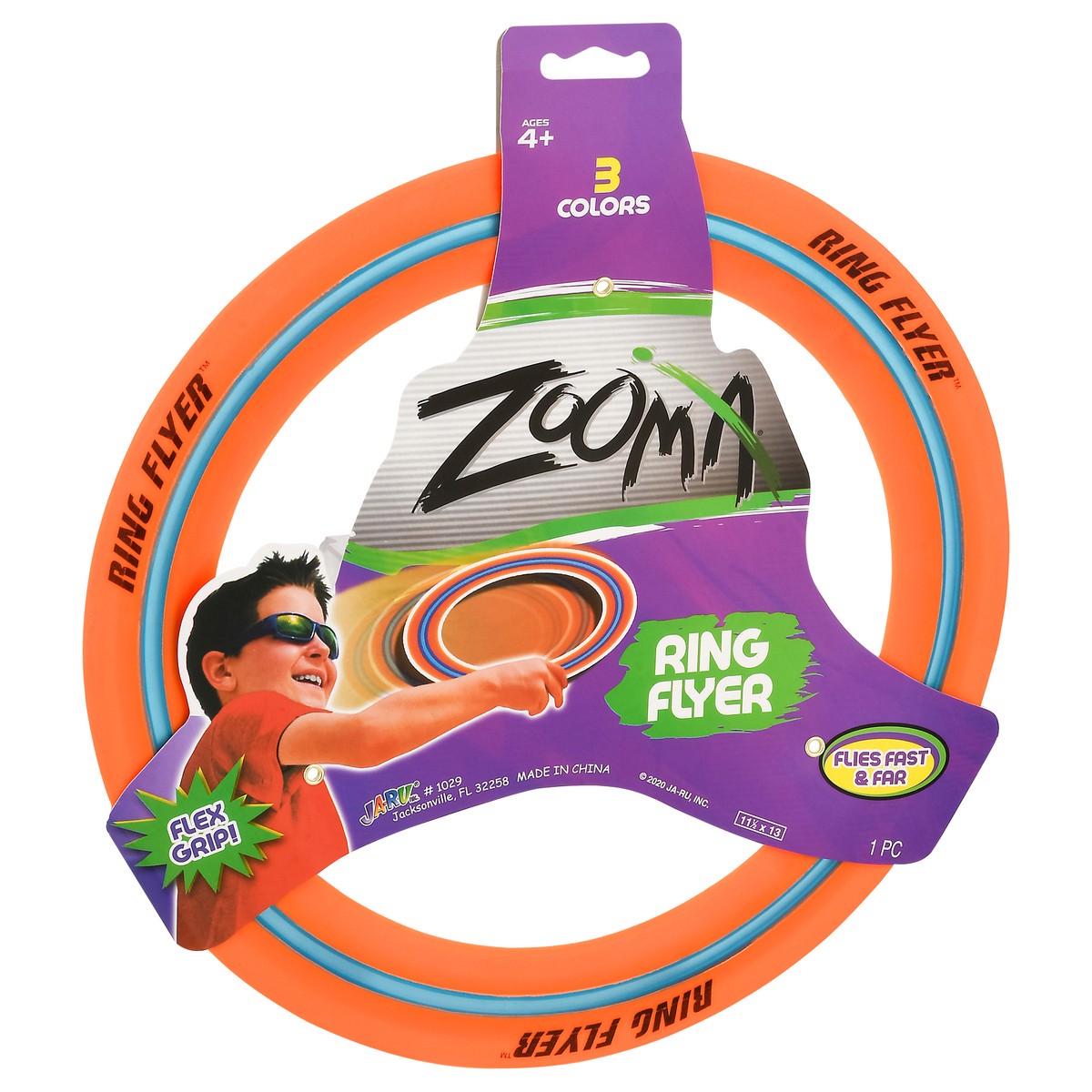 slide 7 of 9, Ja-Ru Zooma 3 Colors Ring Flyer 1 ea, 1 ct