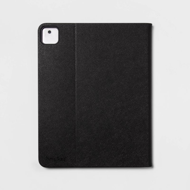 slide 3 of 3, iPad Pro 11 (4th Gen) and Air (5th Gen/M2/M3) Case - heyday™ Black Saffiano, 1 ct