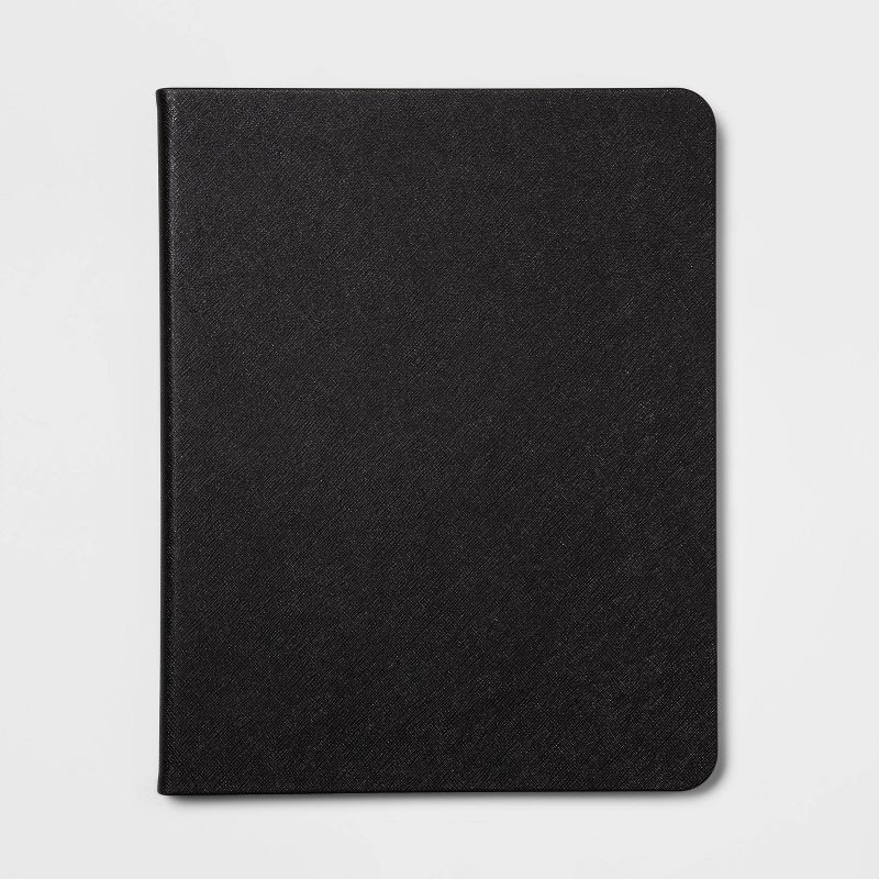 slide 1 of 3, iPad Pro 11 (4th Gen) and Air (5th Gen/M2/M3) Case - heyday™ Black Saffiano, 1 ct