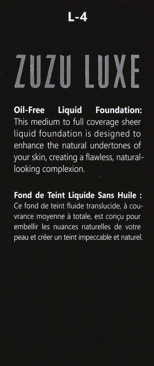 slide 9 of 11, ZuZu Luxe Oil-Free L-4 Liquid Foundation 30 ml, 30 ml