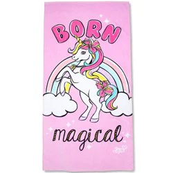 JoJo Siwa Born Magical Beach Towel Pink
