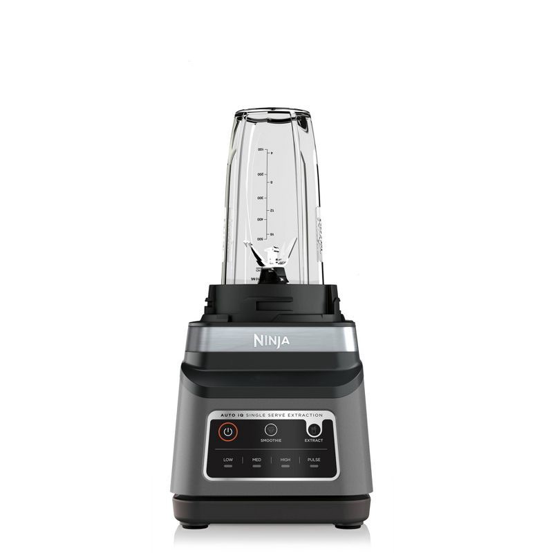 slide 13 of 15, Ninja Professional Plus Blender DUO with Auto-iQ BN753TGT: 1200W Smoothie Blender, 72oz Pitcher, Ice Crushing, Silver, 72 oz