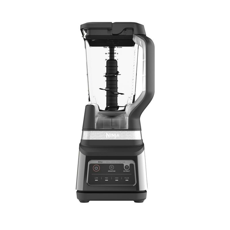 slide 12 of 15, Ninja Professional Plus Blender DUO with Auto-iQ BN753TGT: 1200W Smoothie Blender, 72oz Pitcher, Ice Crushing, Silver, 72 oz