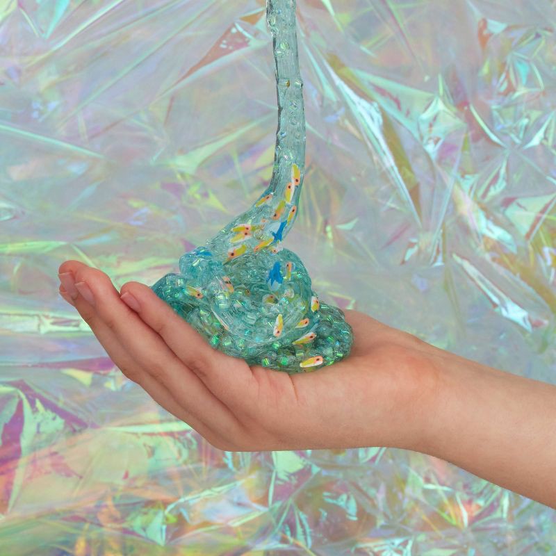 slide 9 of 9, Elmer's Gue 1.5lb Deep Gue Sea Premade Slime Kit with Mix-Ins: Science Focus, Includes Storage Container & Instructions, 1.5 lb