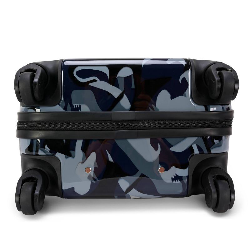 slide 6 of 7, Crckt Kids' Hardside Carry On Spinner Suitcase - Dino Kirigami, 1 ct