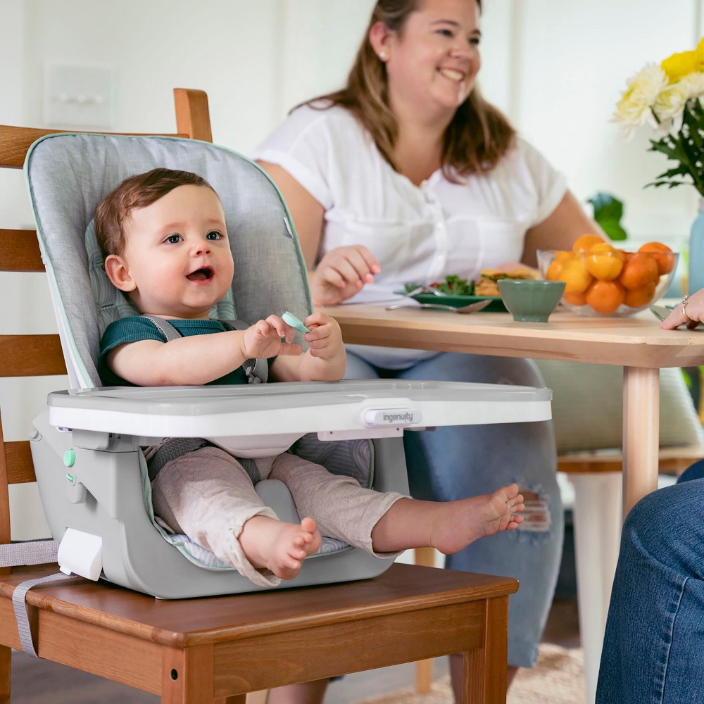 slide 10 of 17, Ingenuity Beanstalk Baby to Big Kid 6-in-1 High Chair - Newborn to 5 Years - Ray, 1 ct