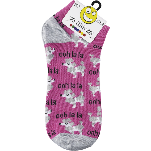 slide 1 of 1, Llc Ohh La La Poodles Pink, 1 ct