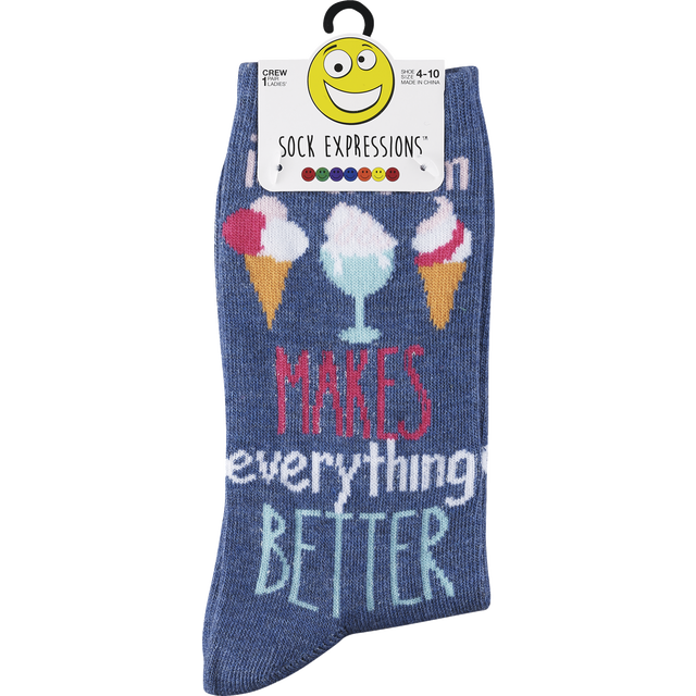 slide 1 of 1, Lc Ice Cream Denim Htr, 1 ct