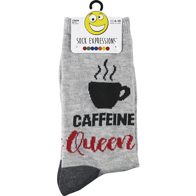 slide 1 of 1, Lc Caffeine Queen Lt Htr Grey, 1 ct