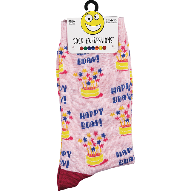 slide 1 of 1, Lc Happy Birthday Lt Pink, 1 ct