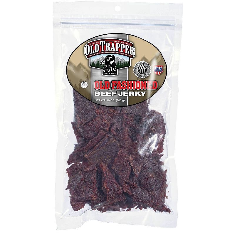 slide 1 of 9, Old Trapper Old Fashioned Beef Jerky - 10oz, 10 oz