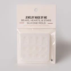 Bear Heart Star Resin Silicone Mold