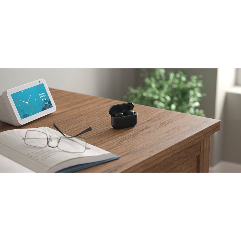 slide 4 of 6, Amazon Echo Buds (2nd Gen) True Wireless Bluetooth Earbuds - Glacier White, 1 ct