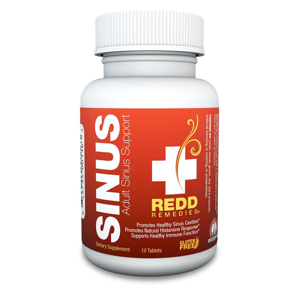 slide 1 of 1, Redd Remedies Adult Sinus Support Tablets, 100 ct