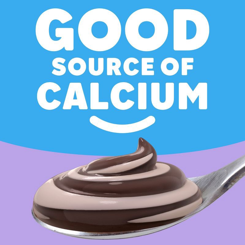 slide 6 of 8, Jell-O Chocolate Vanilla Swirls Sugar Free Pudding Cups Snack - 14.5oz/4ct, 14.5 oz, 4 ct