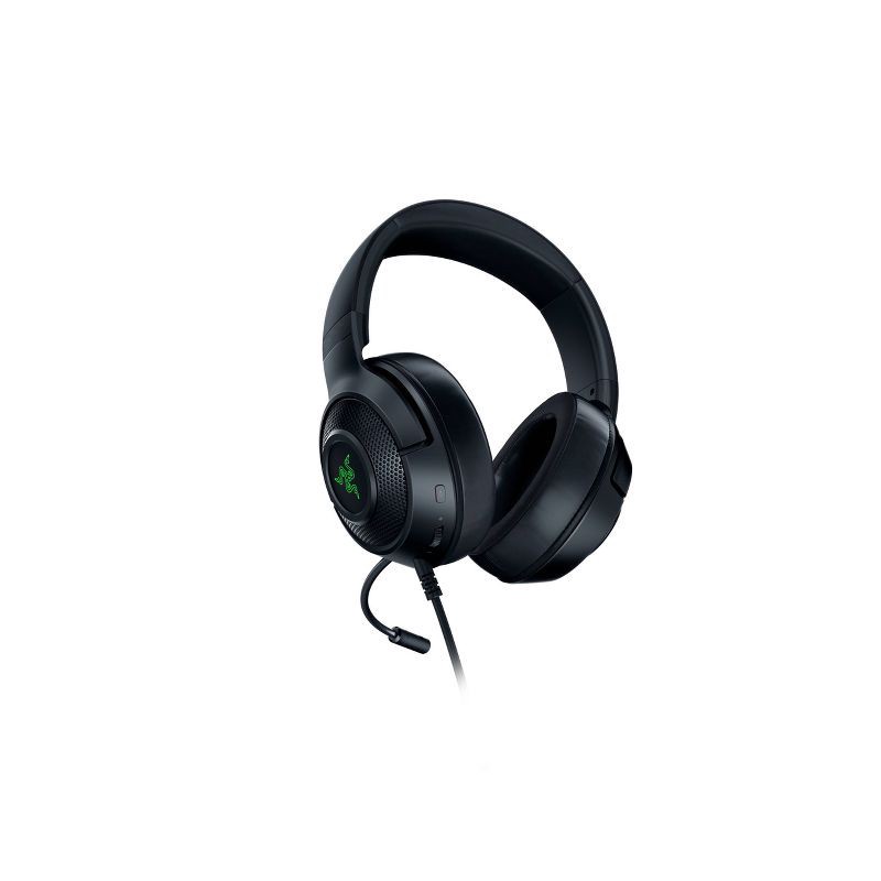 slide 3 of 9, Razer Kraken V3 X Wired USB Gaming Headset for PC: Ideal for PlayStation 4, Foam Cushions, 1 ct