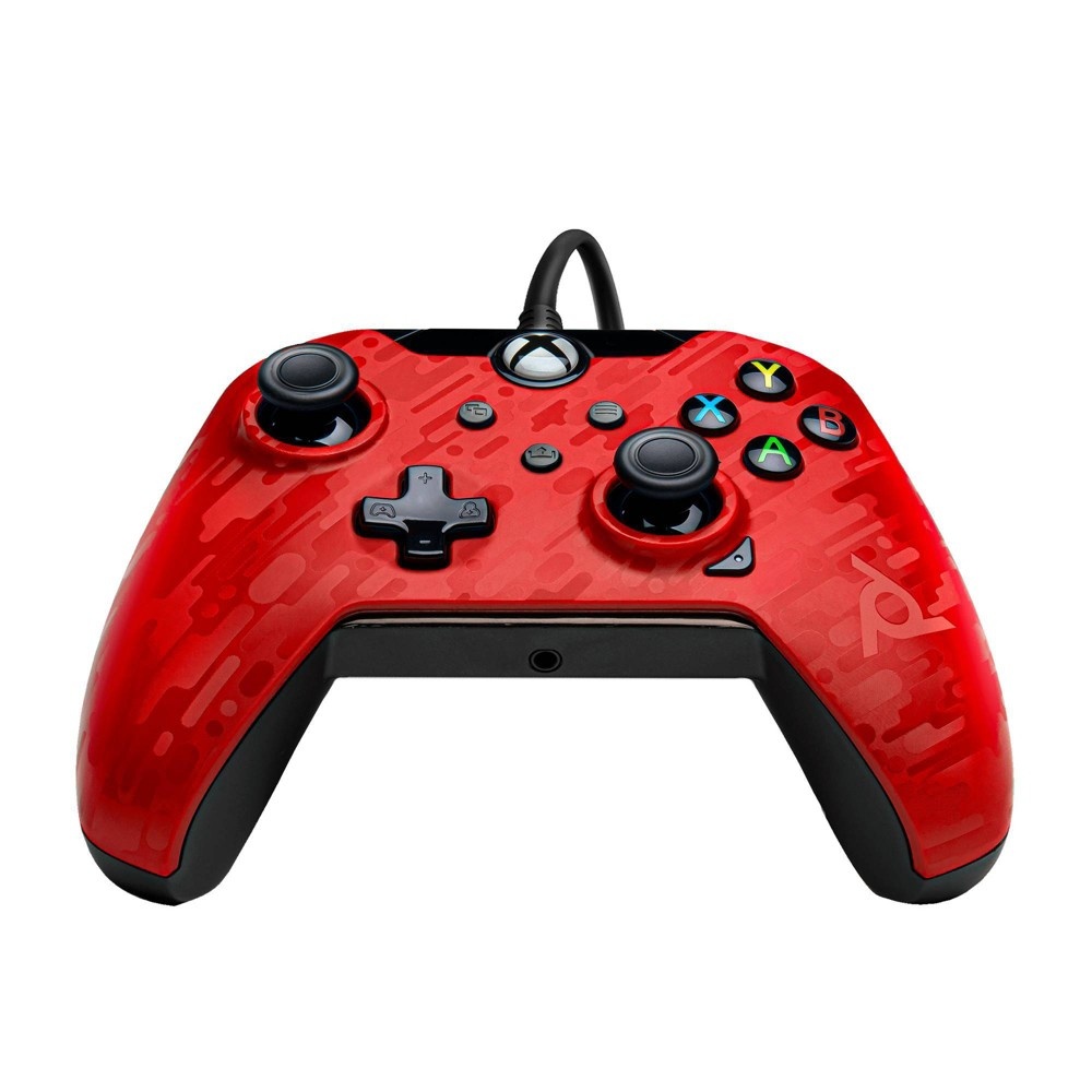 slide 2 of 9, PDP Wired Gaming Controller for Xbox Series X|S/Xbox One - Phantasm Red, 1 ct