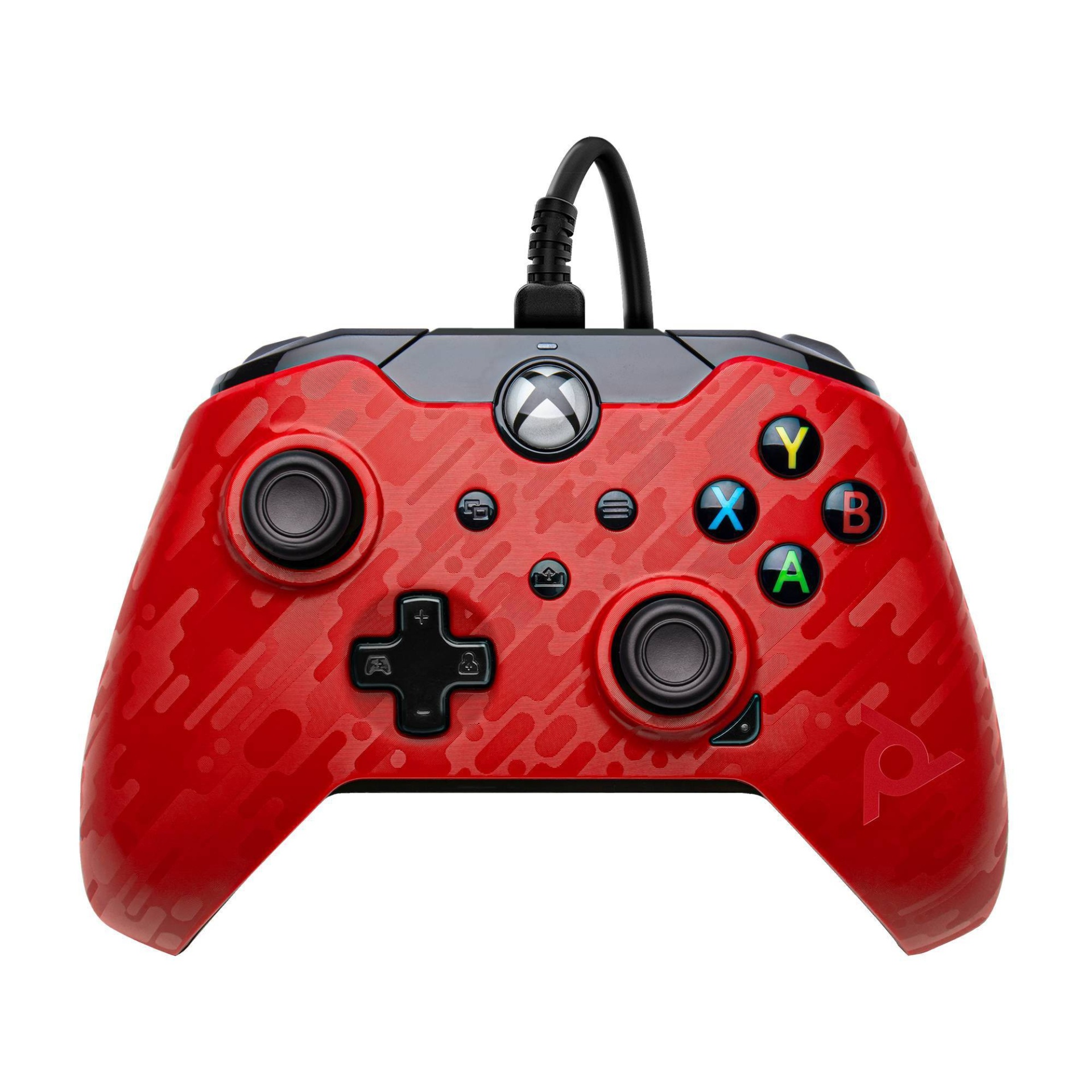 slide 1 of 9, PDP Wired Gaming Controller for Xbox Series X|S/Xbox One - Phantasm Red, 1 ct