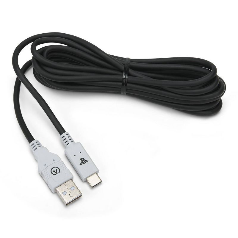 slide 1 of 5, PowerA USB-C to USB Charge Cable for PlayStation 5, 1 ct