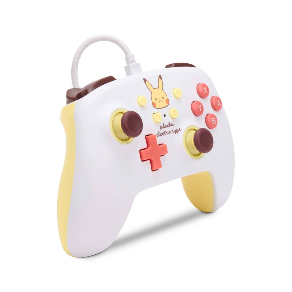 slide 2 of 12, PowerA Enhanced Wired Controller for Nintendo Switch - Pikachu Electric Type, 1 ct