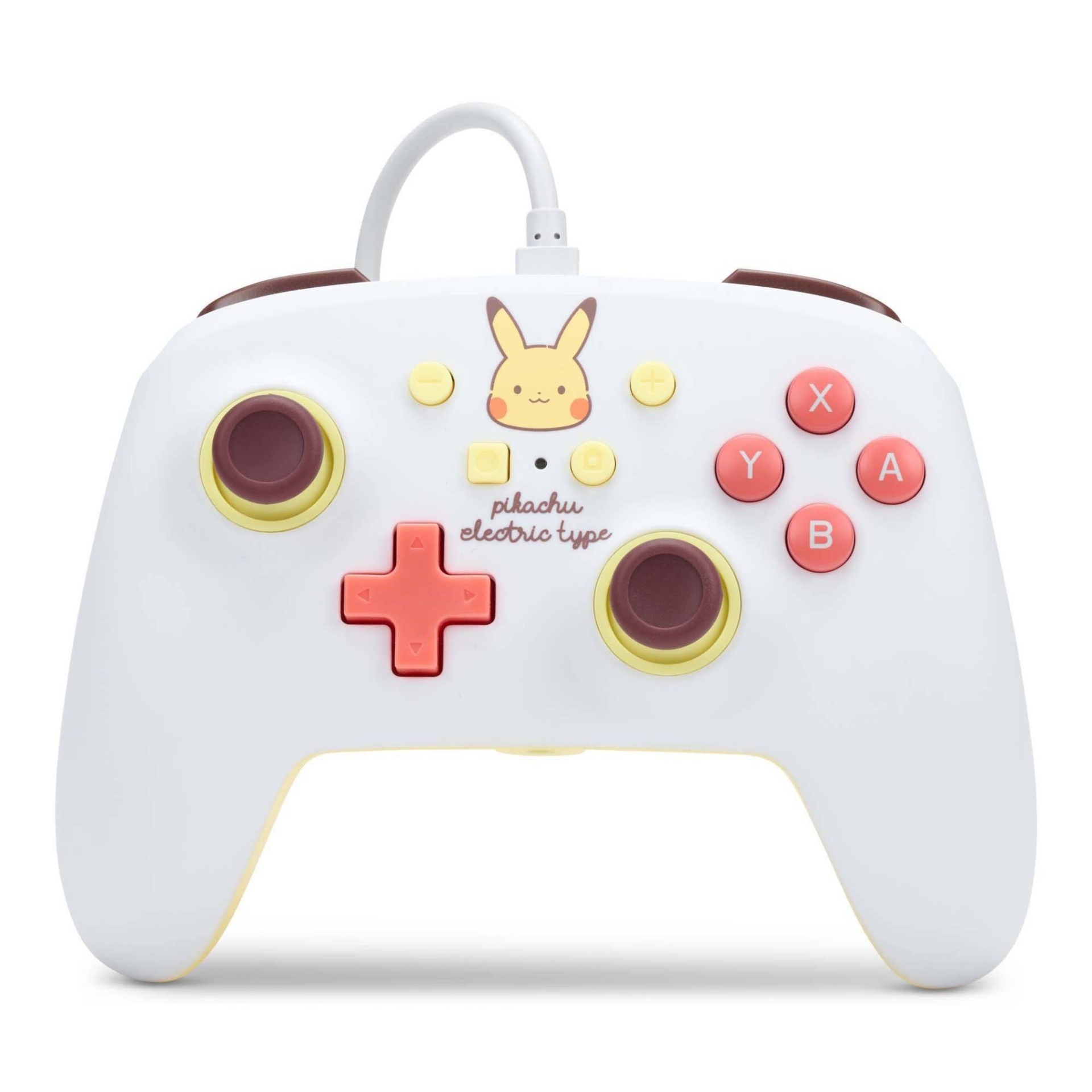 slide 1 of 12, PowerA Enhanced Wired Controller for Nintendo Switch - Pikachu Electric Type, 1 ct