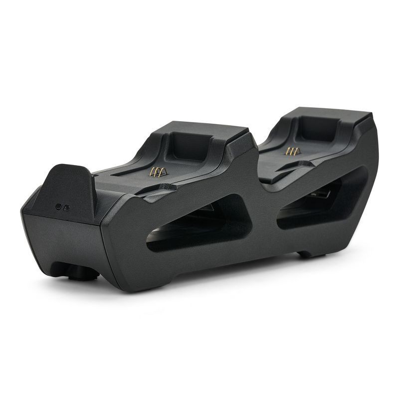 slide 3 of 9, PowerA Dual Charging Station for Xbox Series X|S/Xbox One Wireless Controllers - Black: Charge Indicator Light, 1 ct