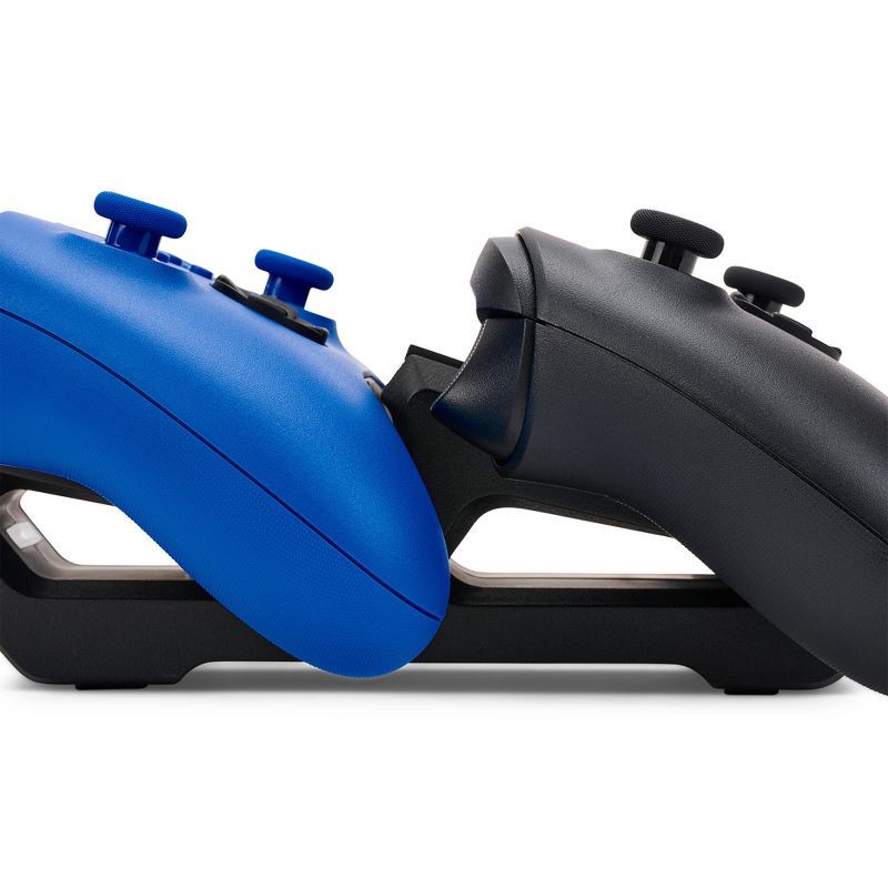 slide 4 of 9, PowerA Dual Charging Station for Xbox Series X|S/Xbox One Wireless Controllers - Black: Charge Indicator Light, 1 ct