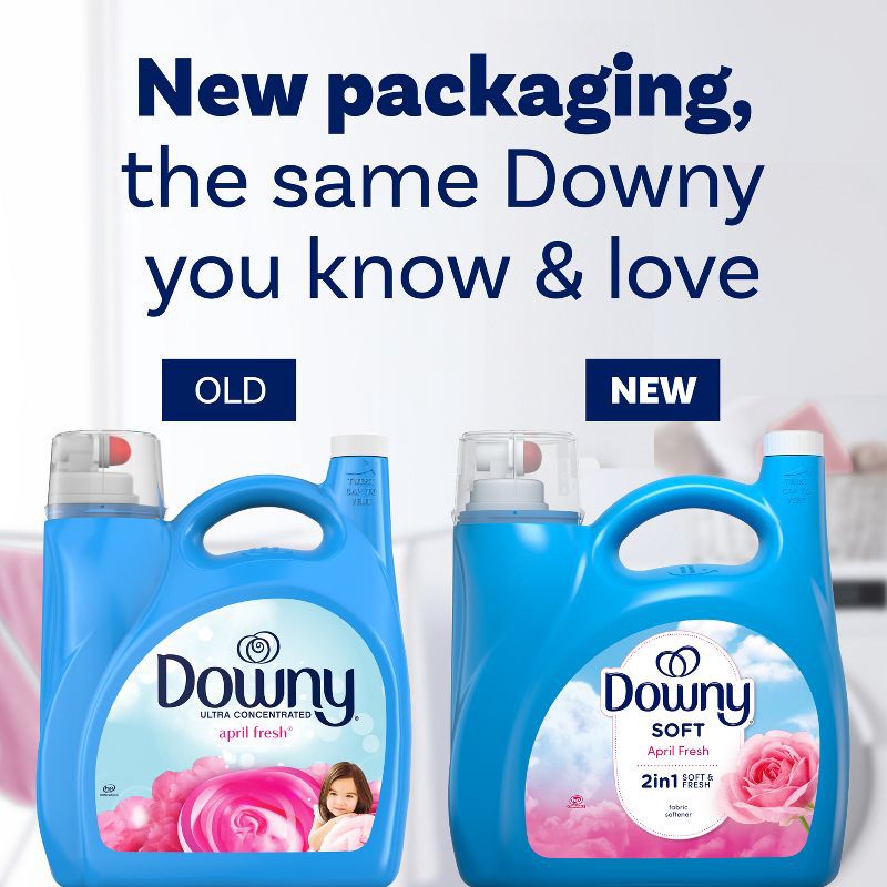 slide 10 of 14, Downy April Fresh HE Compatible Liquid Fabric Softener - 140 fl oz, 140 fl oz