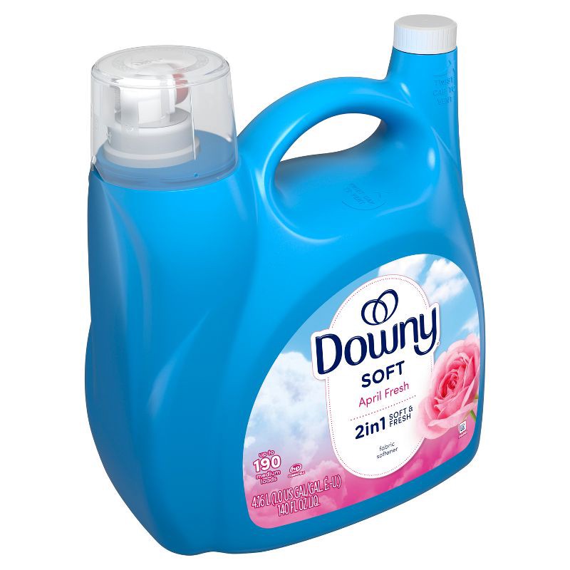 slide 11 of 14, Downy April Fresh HE Compatible Liquid Fabric Softener - 140 fl oz, 140 fl oz