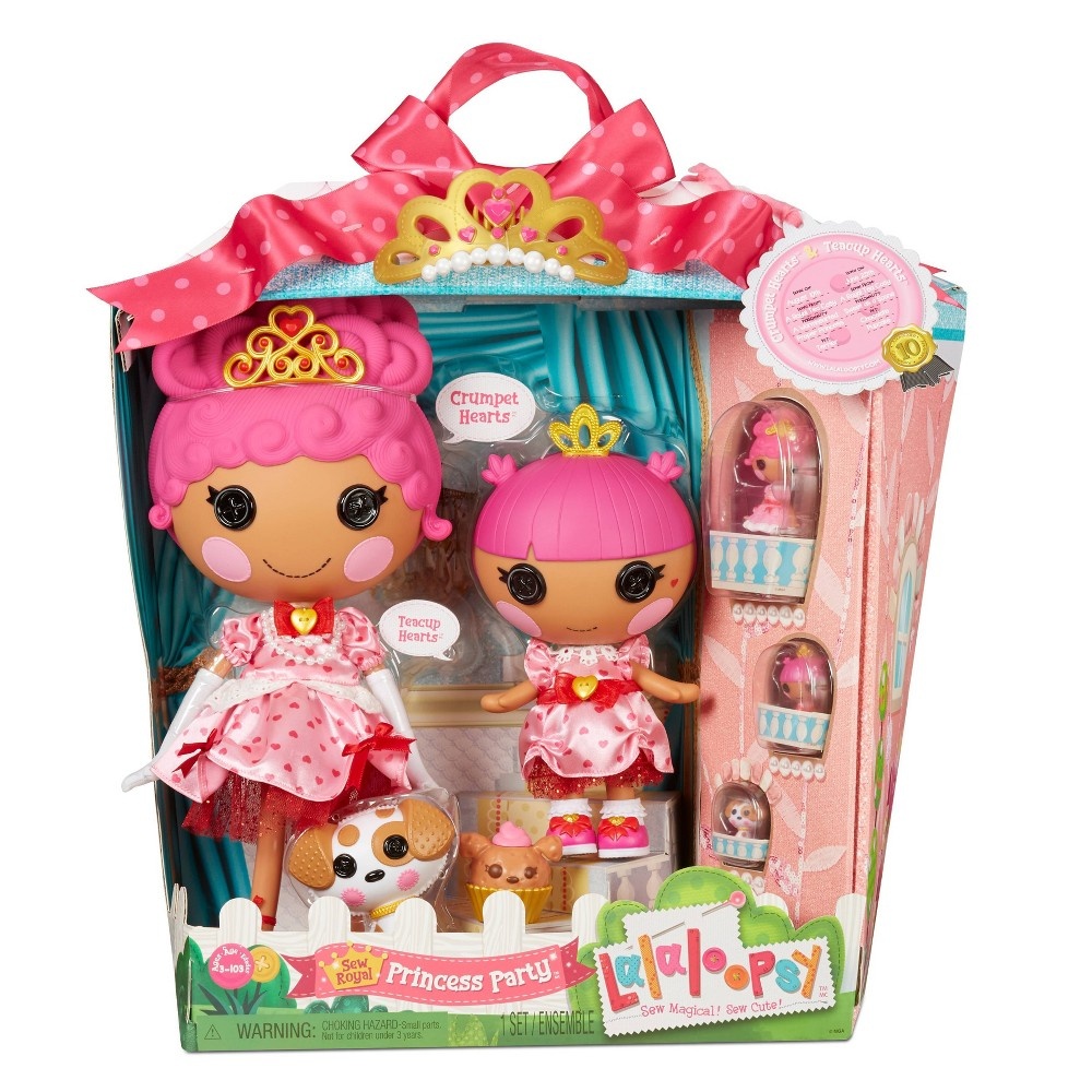 slide 4 of 6, Lalaloopsy Sew Royal Princess Party - Crumpet & Teacup Hearts, 1 ct