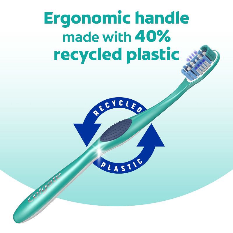 slide 13 of 13, Colgate 360 Deep Clean Manual Toothbrush - Medium - 4ct, 4 ct