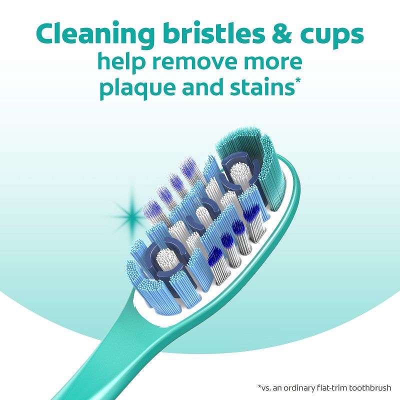 slide 11 of 13, Colgate 360 Deep Clean Manual Toothbrush - Medium - 4ct, 4 ct