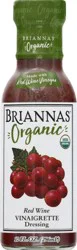 BRIANNAS Brianna's Red Wine Organic Vinaigrette