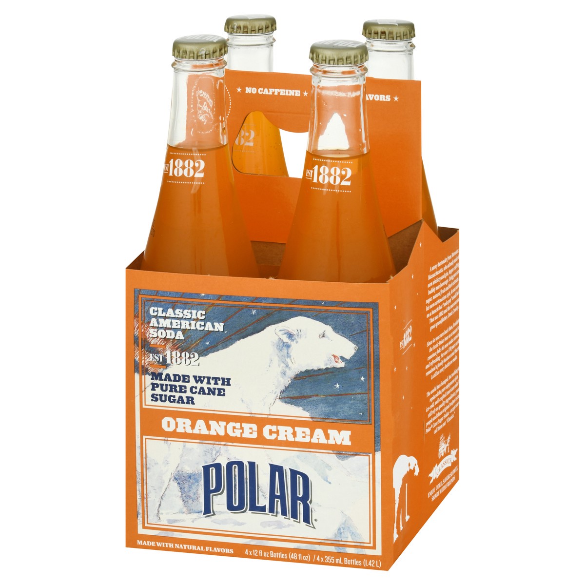 slide 7 of 10, Polar Orange Cream Classic Soda - 11.5 oz, 11.5 oz