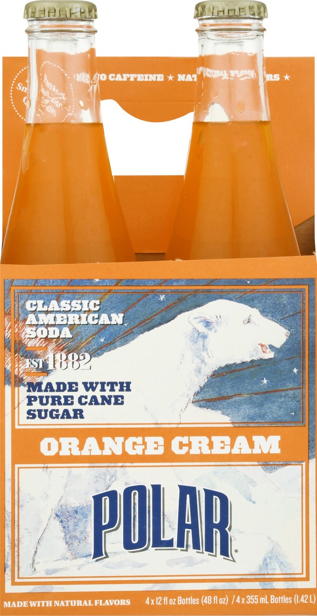 slide 4 of 10, Polar Orange Cream Classic Soda - 11.5 oz, 11.5 oz