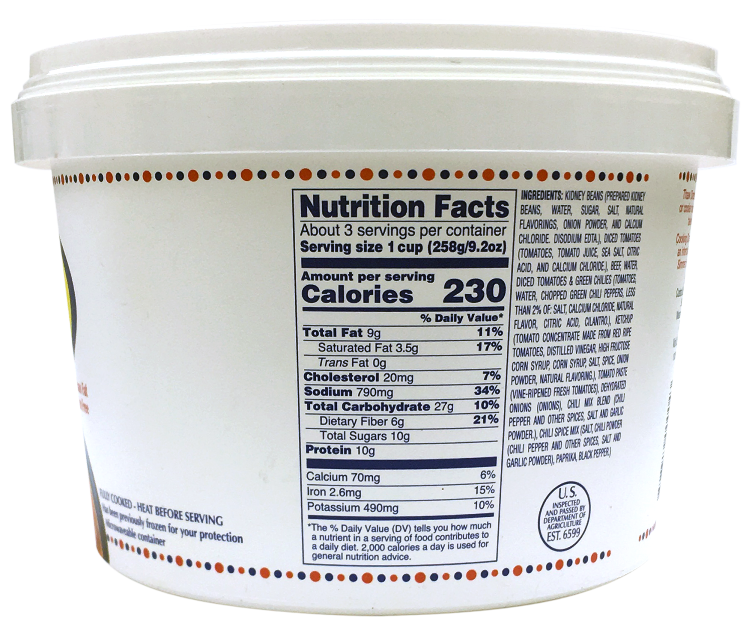 slide 2 of 5, Custard Stand Chili Soup 28 oz, 28 oz