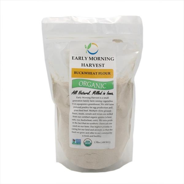slide 1 of 1, Early Morning Buckwheat Flour, 1.5 lb