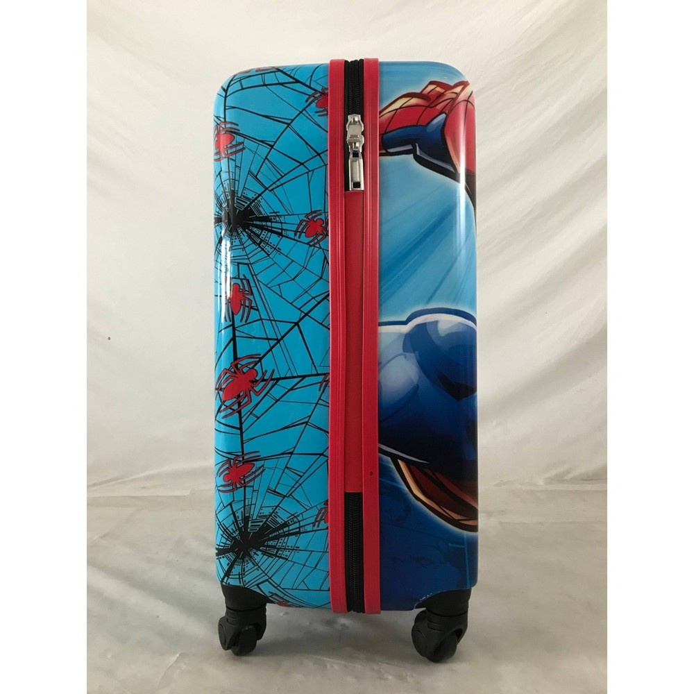 slide 3 of 16, Marvel Spider-Man Kids' Hardside Spinner Suitcase, 1 ct