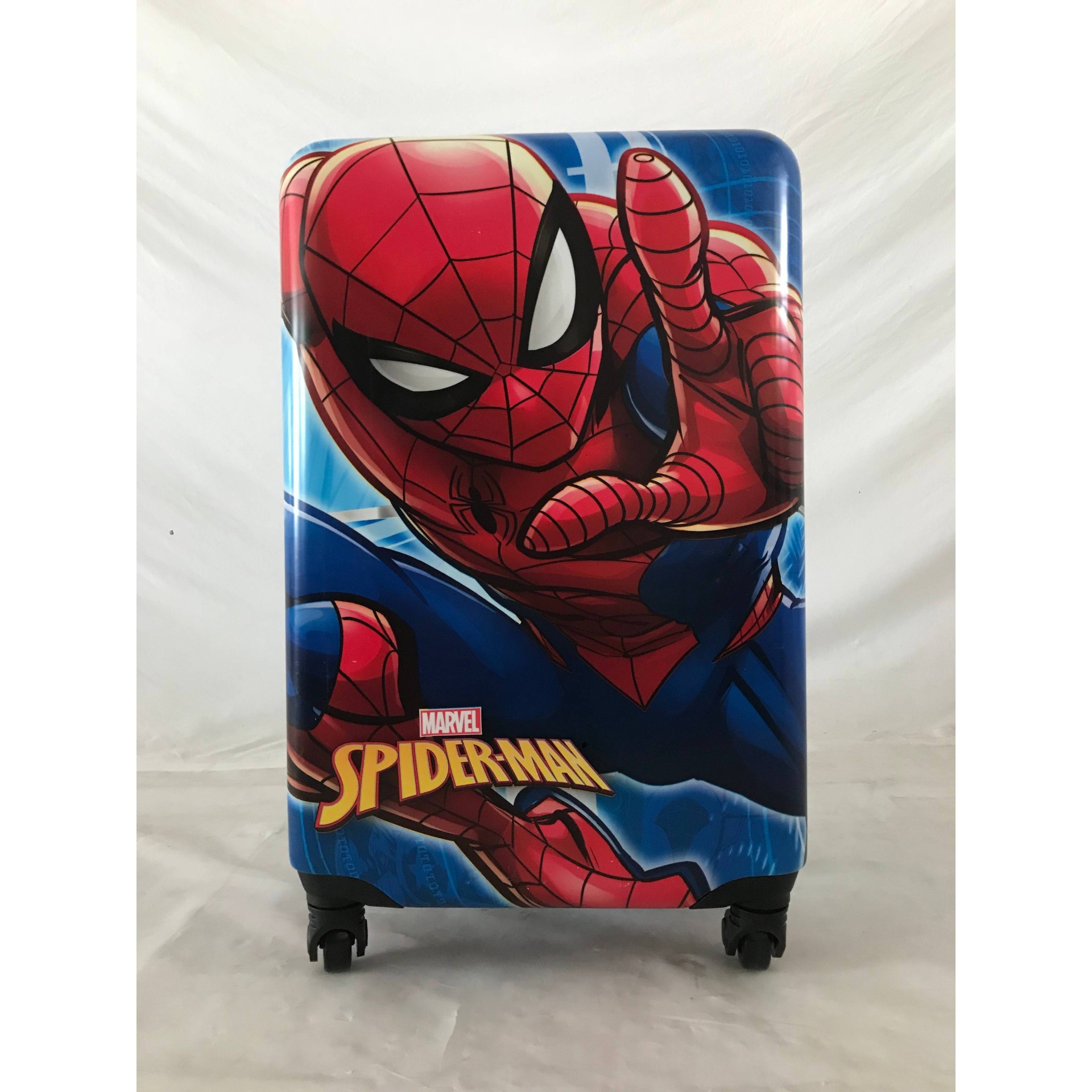 slide 1 of 16, Marvel Spider-Man Kids' Hardside Spinner Suitcase, 1 ct