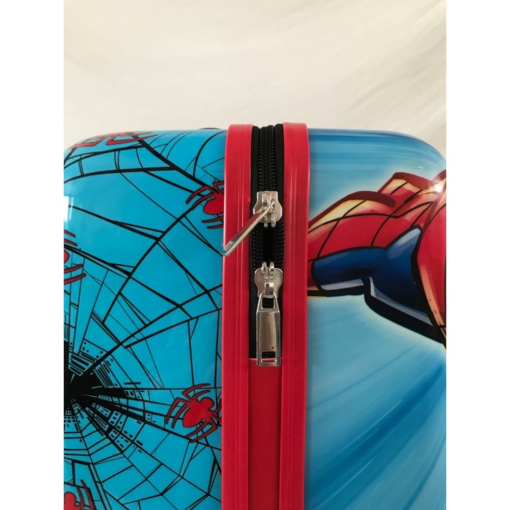 slide 7 of 16, Marvel Spider-Man Kids' Hardside Spinner Suitcase, 1 ct