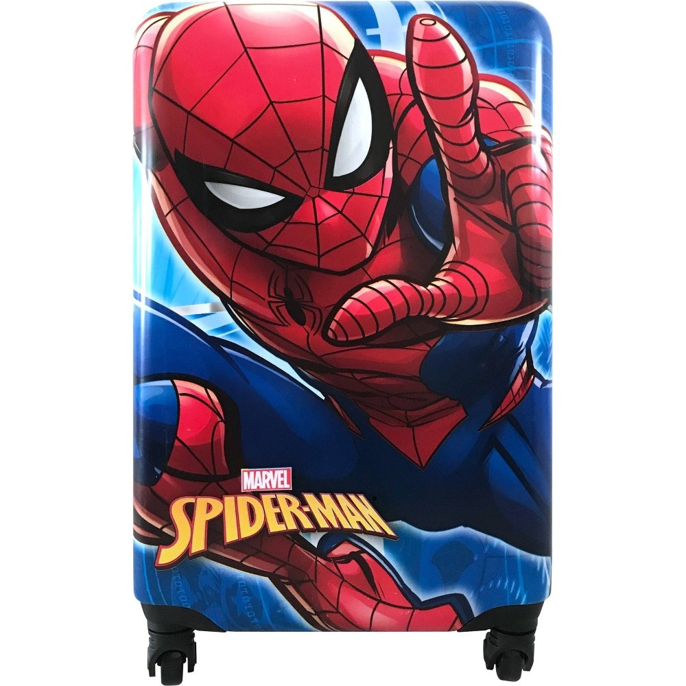 slide 9 of 16, Marvel Spider-Man Kids' Hardside Spinner Suitcase, 1 ct