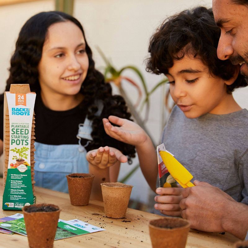 Organic & Plantable Seed Starting Pots (24 ct)